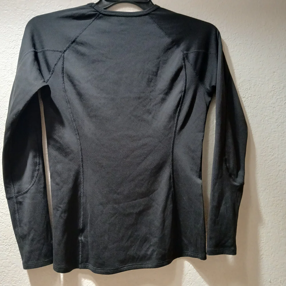 The North Face Black Striped Long Sleeve Shirt